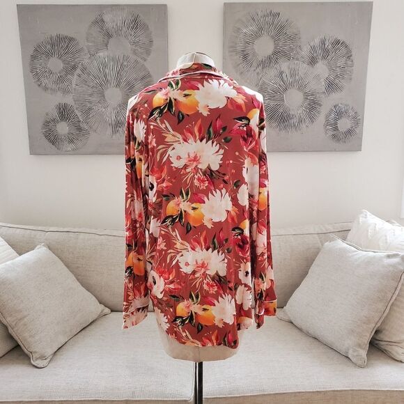 NEW! Posh Peanut: Floral Long Sleeve Relaxed Pajamas - Picture 8 of 12